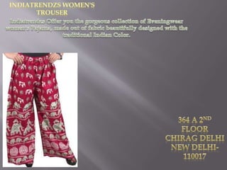 Indiatrendzs Women's Printed Trouser