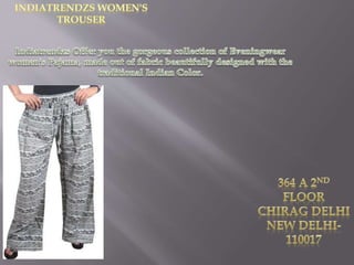 Indiatrendzs Women's Printed Trouser