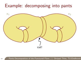 Pants Decomposition of the Punctured Plane