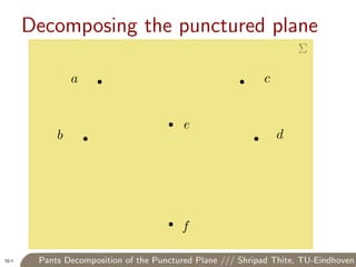 Pants Decomposition of the Punctured Plane