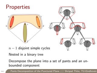 Pants Decomposition of the Punctured Plane