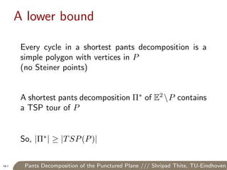 Pants Decomposition of the Punctured Plane