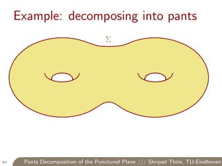 Pants Decomposition of the Punctured Plane