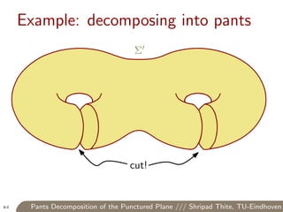 Pants Decomposition of the Punctured Plane