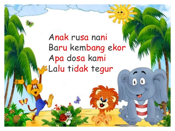 Pantun anak related keywords pantun - 28 images - contoh 