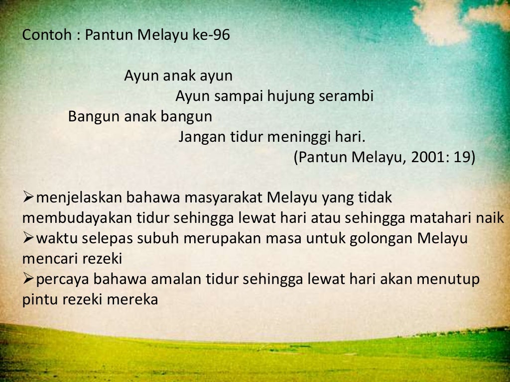 Slaid Pembentangan Pantun Melayu Bingkisan Permata