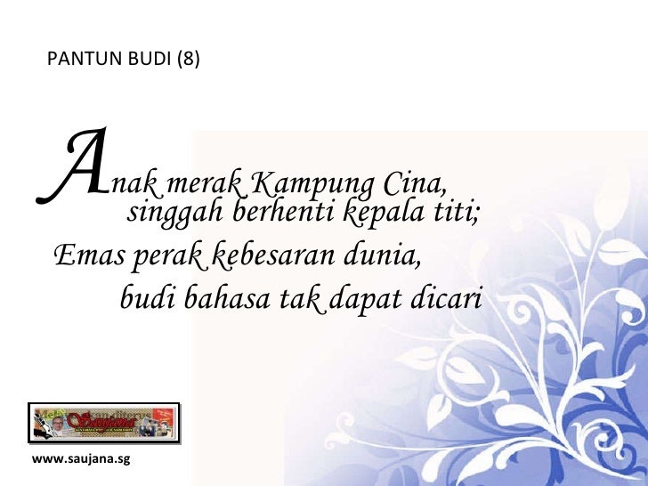 Pantun Budi Related Keywords - Pantun Budi Long Tail 