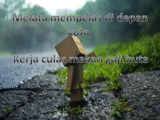 Pantun Kelakar 2 Kerat