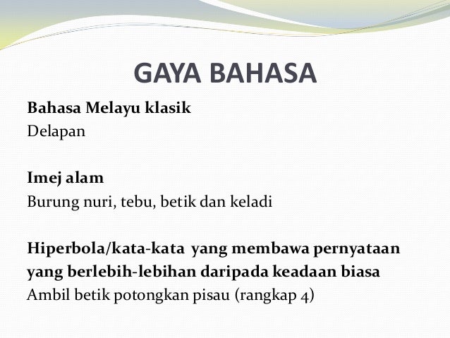 Pantun empat kerat