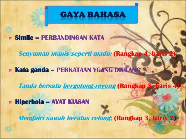 Pantun Cinta Dua Kerat Belajar Seni Itu Mudah Kumpulan Naskah