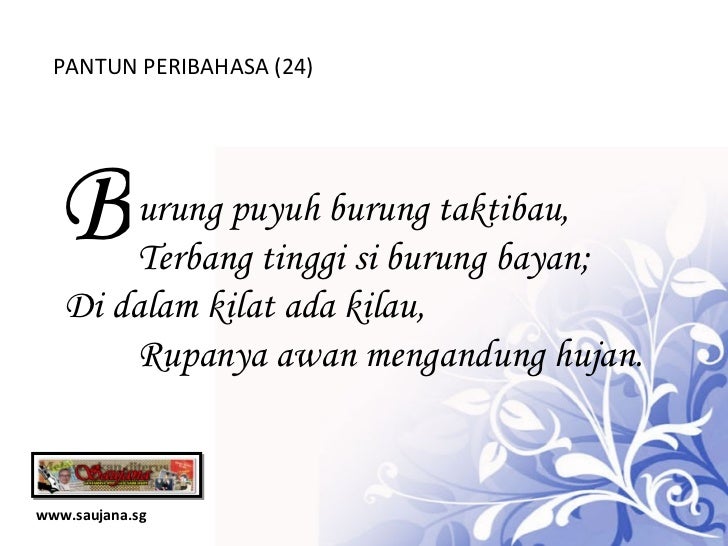 Pantun Peribahasa