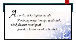 Pantun Peribahasa