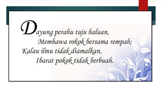 Pantun Peribahasa