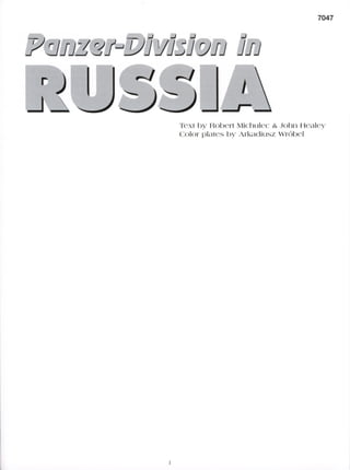Panzer division in Russia