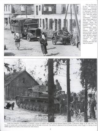 Panzer division in Russia