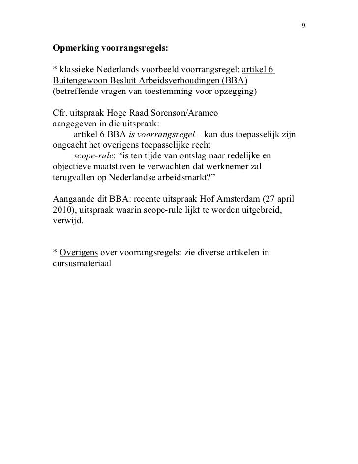 Ontwikkelingen in het internationaal arbeidsrecht
