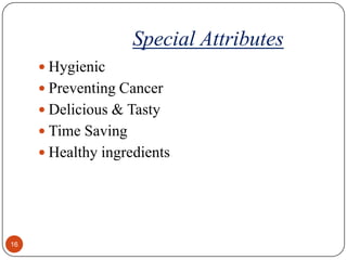 Changing Food BehaviourCOUSTOMREVarunshashankPRODUCTPRODUCTCUSTOMERPLACEPRICEPROMOTION4Ps of Marketing8