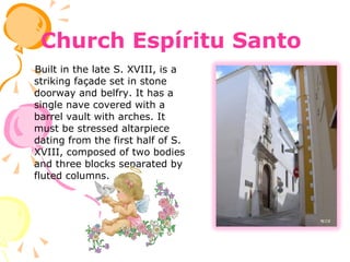 Some churches in Baena