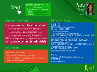 Paola grasso  cv