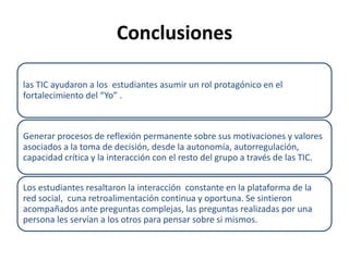 Las TIC y redes sociales virtuales como mediación para el ...