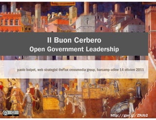 Il Buon Cerbero - Open Government Leadership