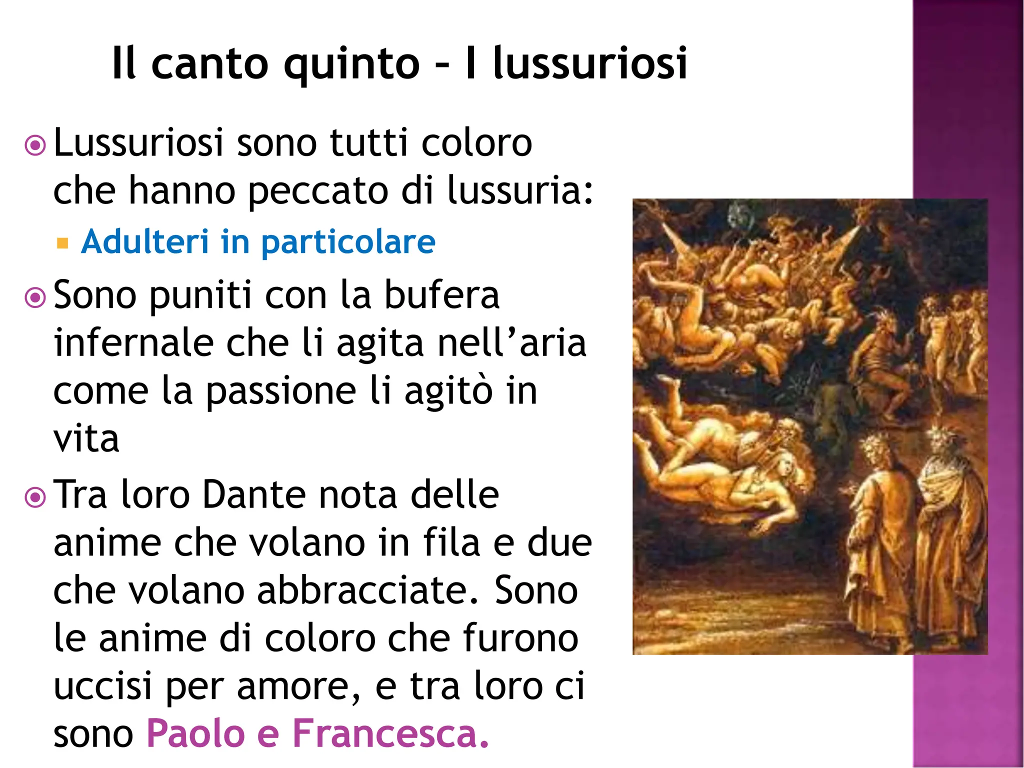 Come è Caratterizzata La Figura Di Francesca Nella Divina Commedia paolo e francesca.pdf divina commedia da | PPT