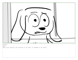 Dialog
HOLM
They only require the bravery to do what is needed to be done!
 