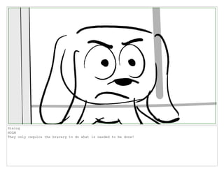 Dialog
HOLM
They only require the bravery to do what is needed to be done!
 