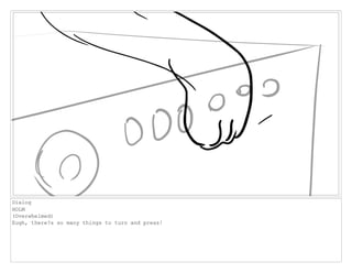 Dialog
HOLM
(Overwhelmed)
Eugh, there?s so many things to turn and press!
 