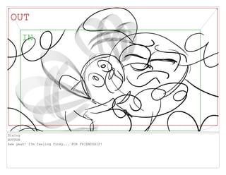 Dialog
BUTTON
Aww yeah! I?m feeling funky... FOR FRIENDSHIP!
 