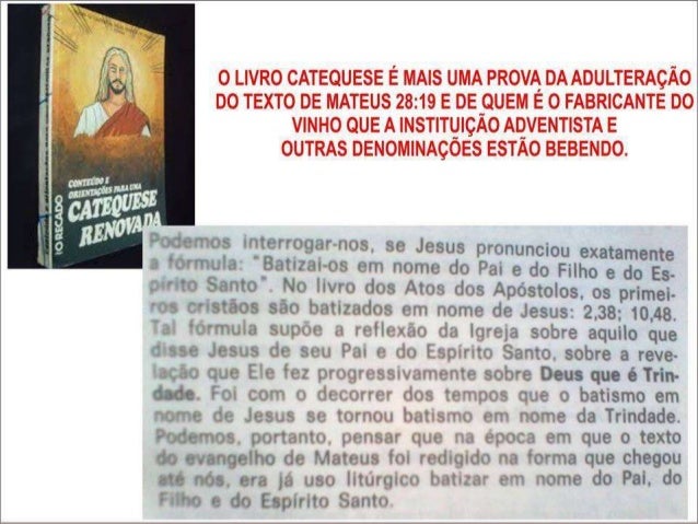 Livro Historia Eclesiástica de Eusébio(263 – 339). 