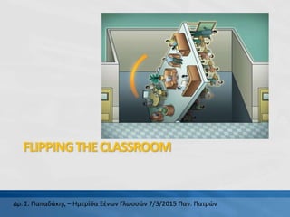 FLIPPINGTHECLASSROOM
Δρ. Σ. Παπαδάκης – Ημερίδα Ξένων Γλωσσών 7/3/2015 Παν. Πατρών
 