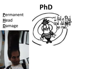 PhDPermanent Head Damage