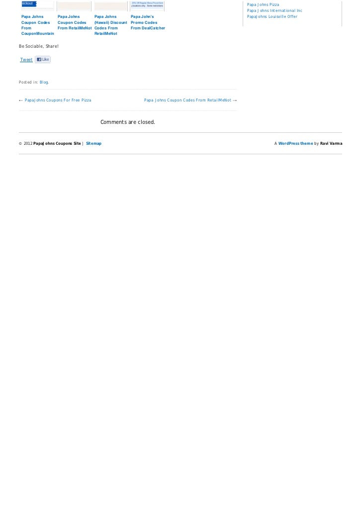 Papa johns coupon codes springfield mo