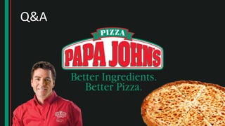 Order Papa John's Pizza From PlayStation 3