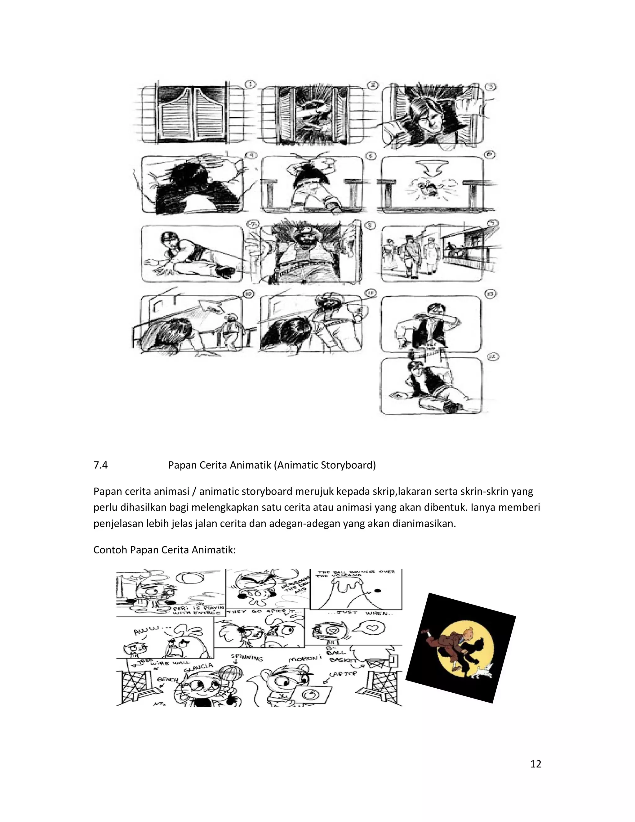 Papan cerita bahan instruksi | PDF