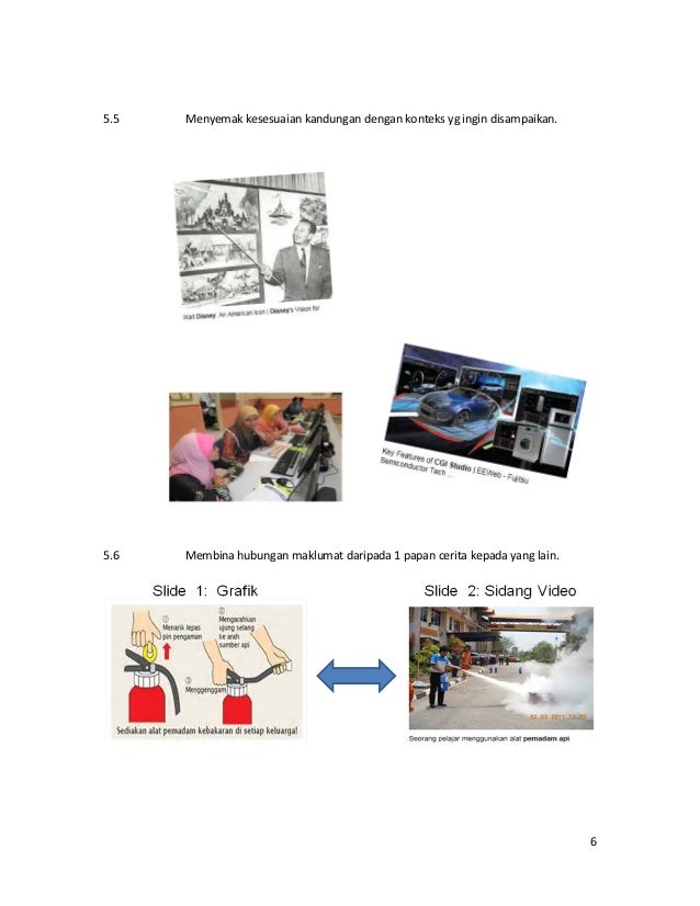 Papan cerita bahan instruksi
