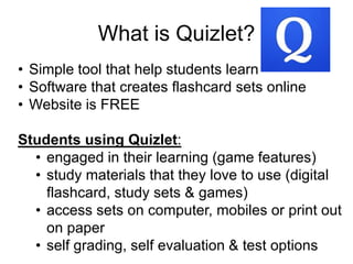 Quizlet | PPT