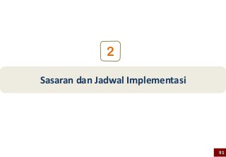 2

Sasaran dan Jadwal Implementasi




                                  91
 