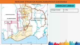 20
RENCANA STRUKTUR RUANG KABUPATEN SUKAMARA
JARINGAN LIMBAH
Jaringan Limbah • IPAL
IPAL
 