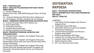 Rab Rkp PAPARAN_PERENCANAAN_DESA. Materi Akuntansi | PPTX