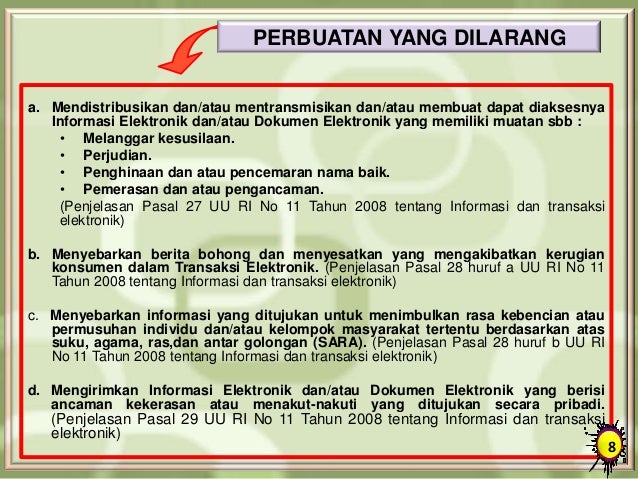 Ulasan Tentang Informasi dan Transaksi Elektronik (ITE)