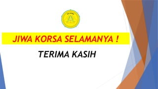 JIWA KORSA SELAMANYA !
TERIMA KASIH
 
