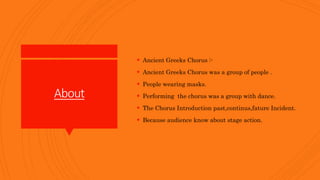 Information about Chorus | PPTX