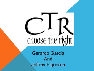 Gerardo Garcia
And
Jeffrey Figueroa

 