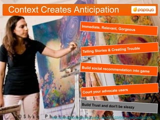 Context Creates Anticipation




           http://paintandfootprints.wordpress.com/2011/03/04/my-daily-wuht-030411/
 