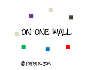 On one wall


 Papble.com
 