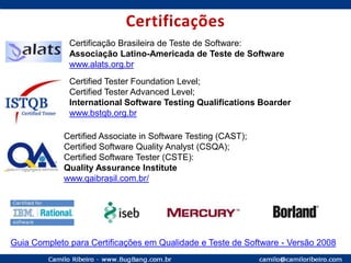 TestadorO Testador é o primeiro passo na carreira bem sucedida de qualquer profissional de teste de software.Todos nós, independente do cargo, temos que usar o chapéu de Testador durante toda a nossa carreiraO papel de testador é o primeiro e mais representativo papel da disciplina de teste de software. O único completamente indispensável em um processo de software, seja lá qual for, desde a existência do teste dentro do ciclo de vida da produção de software. Em suma, o Testador é o profissional que realiza a maior parte da execução dos testes, podendo ou não seguir procedimentos formais.Mesmo um profissional que atue somente no papel de Testador, é muito importante que ele seja treinado, que estude a aplicação das técnicas e que entenda qual é a importância que o trabalho que ele está realizando tem para a equipe do projeto.