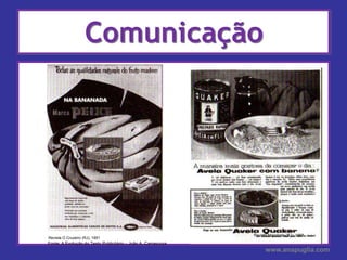 ComunicaçãoRevista Manchete (RJ), 1958Revista O Cruzeiro (RJ), 1951Fonte: A Evolução do Texto Publicitário – João A. Carrascozawww.anapuglia.com