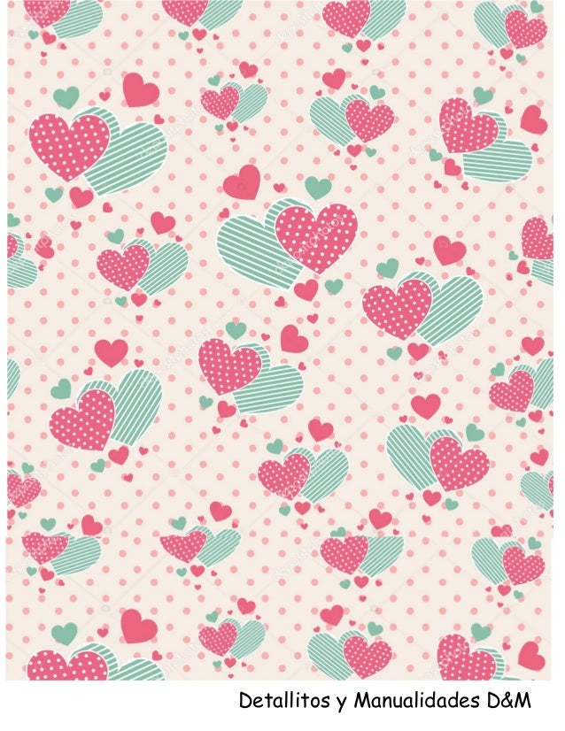 Corazones Papel Decorativo Corazones Papel Decorativo